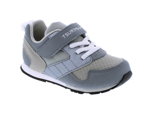 Tsukihoshi Racer Grey & White Sneakers