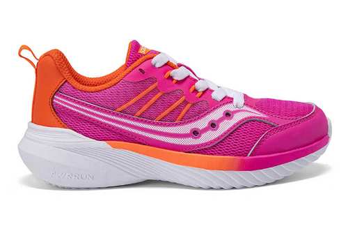 Saucony Endorphin KDZ 2.0 Pink & Orange Sneakers