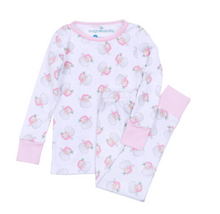 Load image into Gallery viewer, Santa Baby Pink Long Pajamas