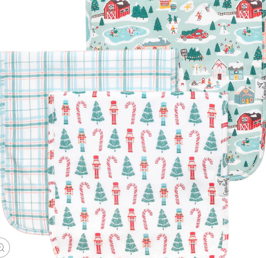 Nicholas Burp Cloth Set