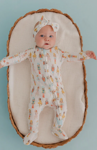 Juliet Zip-Up Footie