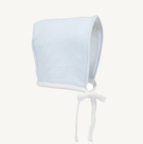 Bundle Me Bonnet- Buckhead Blue/ Worth Ave White