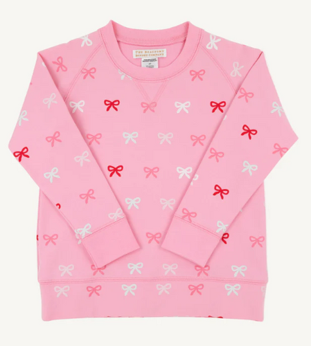 Cassidy Comfy Crewneck- Bitty Bows