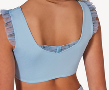 Load image into Gallery viewer, Light Blue Rosy Top