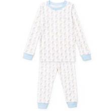 Load image into Gallery viewer, Easter Bunnies Blue Grayson Boys' Pj Set