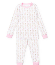Load image into Gallery viewer, Easter Bunnies Pink Grayson Girls' Pj Set
