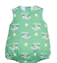 Load image into Gallery viewer, Blue Paws on Par Round Neck Bubble