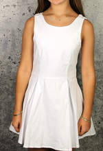 Load image into Gallery viewer, White Tie Back Dress
