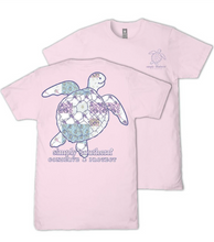 Load image into Gallery viewer, Turtle Patchwork Peony Pink Shirt