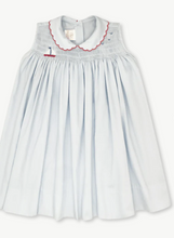 Load image into Gallery viewer, Ella Dress Brentwood Blue Pique, Sailboat