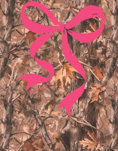 Load image into Gallery viewer, Youth Camo with Pink Bow T-Shirt