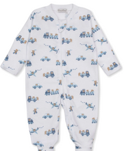 Load image into Gallery viewer, Bears on the Go Zipper Footie