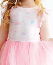 Load image into Gallery viewer, Birthday Magic Flutter Sleeve Tutu Dress