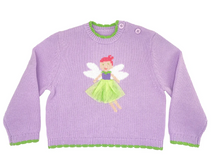 Load image into Gallery viewer, Fairy Intarsia Knit Sweater