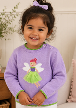 Load image into Gallery viewer, Fairy Intarsia Knit Sweater