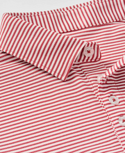 Load image into Gallery viewer, Performance Mesh Jr. Polo- Dru Racing Red