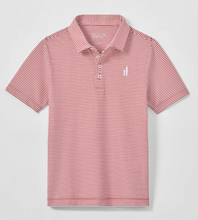 Load image into Gallery viewer, Performance Mesh Jr. Polo- Dru Racing Red