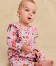 Load image into Gallery viewer, Rosa Canina Ruffle Shoulder Baby Romper