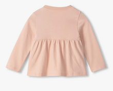 Load image into Gallery viewer, Cameo Rose Heart Gathered Back Tee