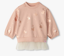 Load image into Gallery viewer, Foil Ballerinas Mix Media Top