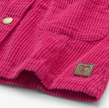 Load image into Gallery viewer, Pink A-Line Corduroy Skirt