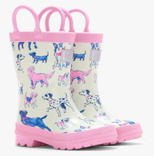 Load image into Gallery viewer, Little Pups Rain Boots with Handles
