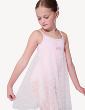 Load image into Gallery viewer, Baby Doll Ballet Dress Heart- Flushing Pink