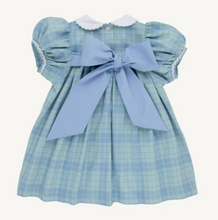 Load image into Gallery viewer, Mary Dal Dress- Audubon Park Plaid/ Sarasota Sky