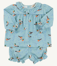 Load image into Gallery viewer, Bon Air Bloomer Set- Fine Weather for Ducks/ Sarasota Sky