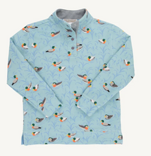 Load image into Gallery viewer, Pendleton Popped Collar- Fine Weather for Ducks/ Grantley Gray (Heathered)