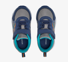 Load image into Gallery viewer, Saucony Wind XT JR- Grey/Navy