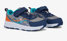 Load image into Gallery viewer, Saucony Wind XT JR- Grey/Navy