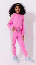 Load image into Gallery viewer, Pink Rainbow Sequin Set