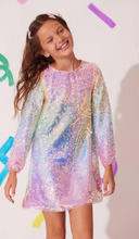 Load image into Gallery viewer, Sequin Ombre Party Dress