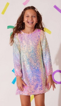 Load image into Gallery viewer, Sequin Ombre Party Dress