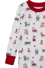 Load image into Gallery viewer, Santa's Merry Pups Pajama Set