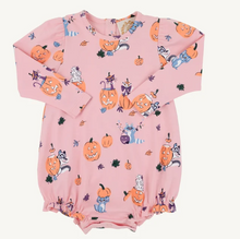 Load image into Gallery viewer, Long Sleeve Penny's Play Bubble- Candy and Critters (Sandpearl Pink)
