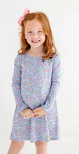 Load image into Gallery viewer, Long Sleeve Polly Play Dress- Mountain Brook Mini Floral