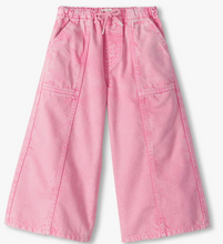 Load image into Gallery viewer, Flamingo Pink Wide Leg Jeans