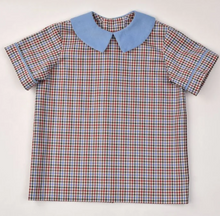 Load image into Gallery viewer, Boys Autumn Plaid Dressy Short Set