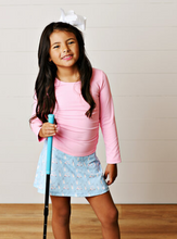 Load image into Gallery viewer, Blue Fairway Tennis Skirt