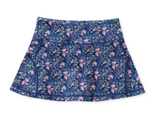 Load image into Gallery viewer, Navy Ditsy Floral Tennis Skirt