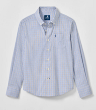 Load image into Gallery viewer, Everyday Performance Jr. Button Down Shirt - Koby Print- Navy
