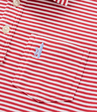Load image into Gallery viewer, Jacks Stripe Polo- Bronco