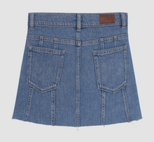 Load image into Gallery viewer, Jenny Mini Skirt- Indigo Rose
