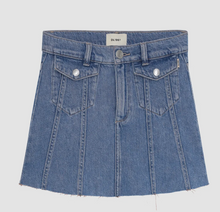Load image into Gallery viewer, Jenny Mini Skirt- Indigo Rose