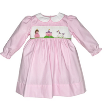 Load image into Gallery viewer, Fairytale Smocked Long Sleeve Dress