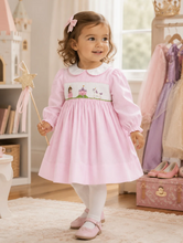 Load image into Gallery viewer, Fairytale Smocked Long Sleeve Dress