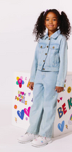 Load image into Gallery viewer, Sparkle Crystal Denim Jacket