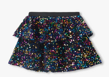 Load image into Gallery viewer, Rainbow Coins Sequins Flounce Skirt